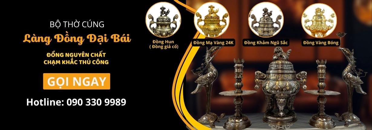 Lư đỉnh đồng các loại