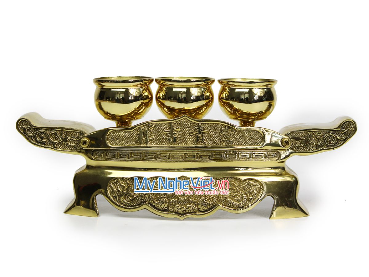 Bộ kỷ 3 chén - Bộ thờ cúng MNV-DD26